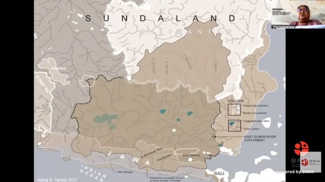 BRIN mengungkap jaringan sungai purba di Paparan Sunda sebagai jalur migrasi Homo sapiens ke Asia Tenggara.