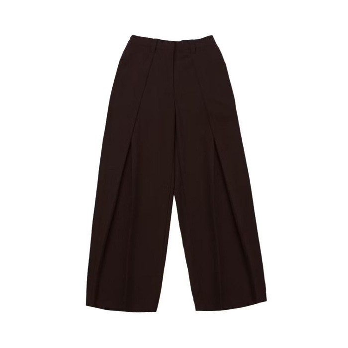 Code Pleated Trousers (Espresso)