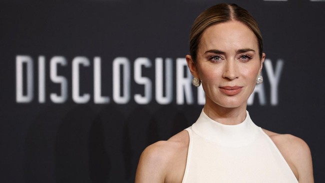 Emily Blunt di Premiere Film Disclosure Day