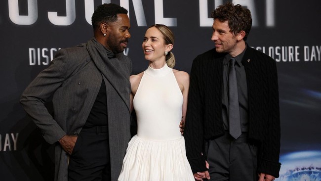 Emily Blunt di Premiere Film Disclosure Day