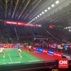 Pertandingan Indonesia Open 2026 meriah berkat dukungan besar dari penonton yang hadir langsung di Istora Senayan.