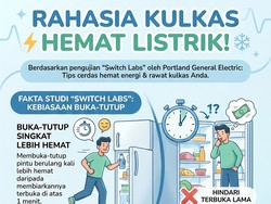 Infografis: Benarkah Sering Bolak-balik Buka Kulkas Bikin Boros Listrik?