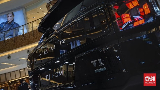 Jetour T1 i-DM atau PHEV. (CNN Indonesia/Rayhand Purnama)