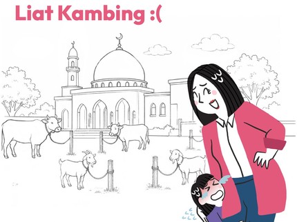 Kakak syedihhh Liat Kambing