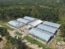 KemenPU & PT PP Targekan Perbaikan Huntara Aceh Utara Rampung 1 Pekan