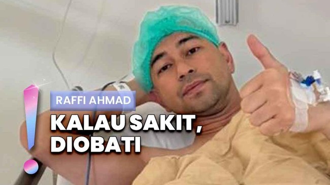 Video: Jalani Operasi Tengah Malam, Raffi Ahmad Tak Ungkap Penyakitnya