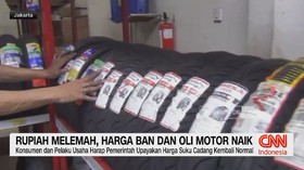 Rupiah Melemah, Harga Ban dan Oli Motor Naik