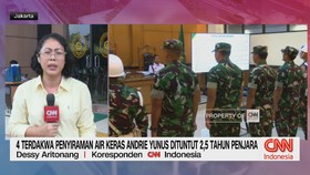 Sidang Tuntutan 4 Terdakwa Penyiraman Air Keras Andrie Yunus