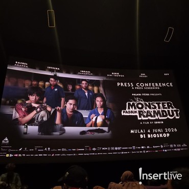 Sinopsis Film 'Monster Pabrik Rambut', Film Baru Rachel Amanda dan Iqbaal Ramadhan