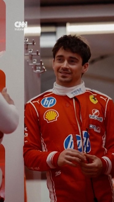 Ferrari resmi mengumumkan perpanjangan kontrak jangka panjang Charles Leclerc di Formula One pada Rabu (3/6).