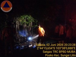 Sekolah di Muba Nyaris Terbakar Akibat Warga Bakar Sampah