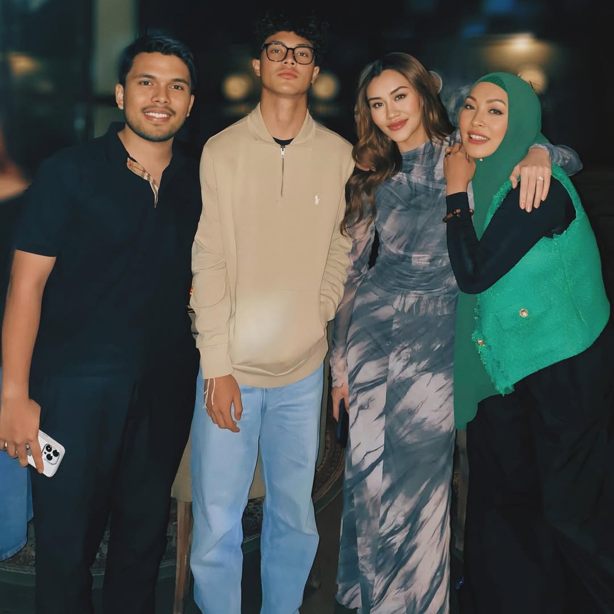 Angelina Sondakh dan Aaliyah Massaid