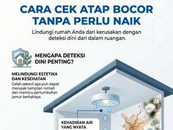 Infografis: Cara Cek Kebocoran di Rumah Tanpa Repot Naik ke Atap