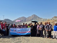 Jemaah Haji Khusus Aida Tourindo Wisata Ikuti Perjalanan Ziarah di Kota Makkah
