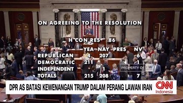 VIDEO: DPR AS Batasi Kewenangan Trump dalam Perang Lawan Iran