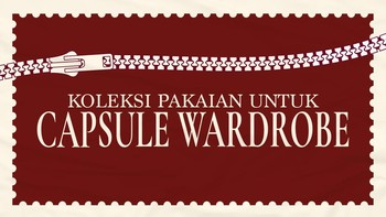 Koleksi Pakaian untuk Capsule Wardrobe