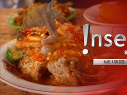 Insert Siang: Claudia Andhara Auto Ngiler Makan Sambal Pecak-Pangsit Bang Jek