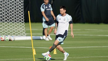 Latihan Timnas Argentina Jelang Piala Dunia 2026