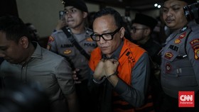 Terdakwa kasus dugaan pemerasan dalam pengurusan sertifikat K3 di Kementerian Ketenagakerjaan Immanuel Ebenezer.