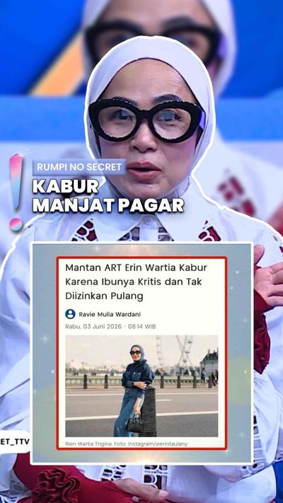 Video: Sempat Akui Berhubungan Baik, ART Kabur dari Rumah Erin Wartia