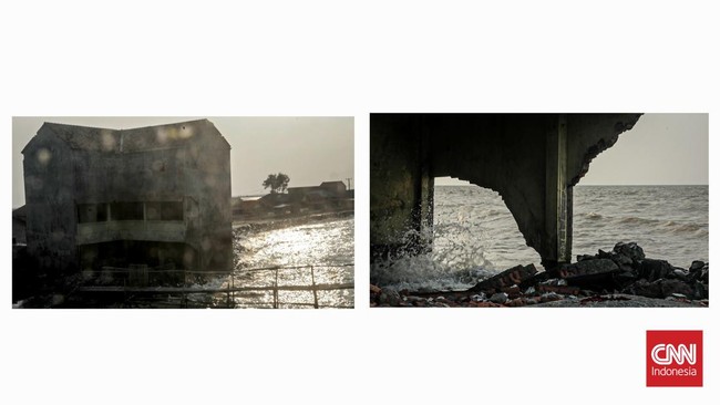 Abrasi di Cemarajaya Karawang