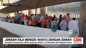 Jemaah Haji Isi Waktu Luang dengan Berziarah di Makkah