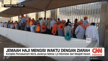 VIDEO: Jemaah Haji Isi Waktu Luang dengan Berziarah di Makkah