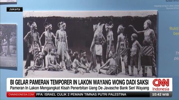 VIDEO: BI Gelar Pameran Wayang Orang dalam Lembaran Uang Bersejarah