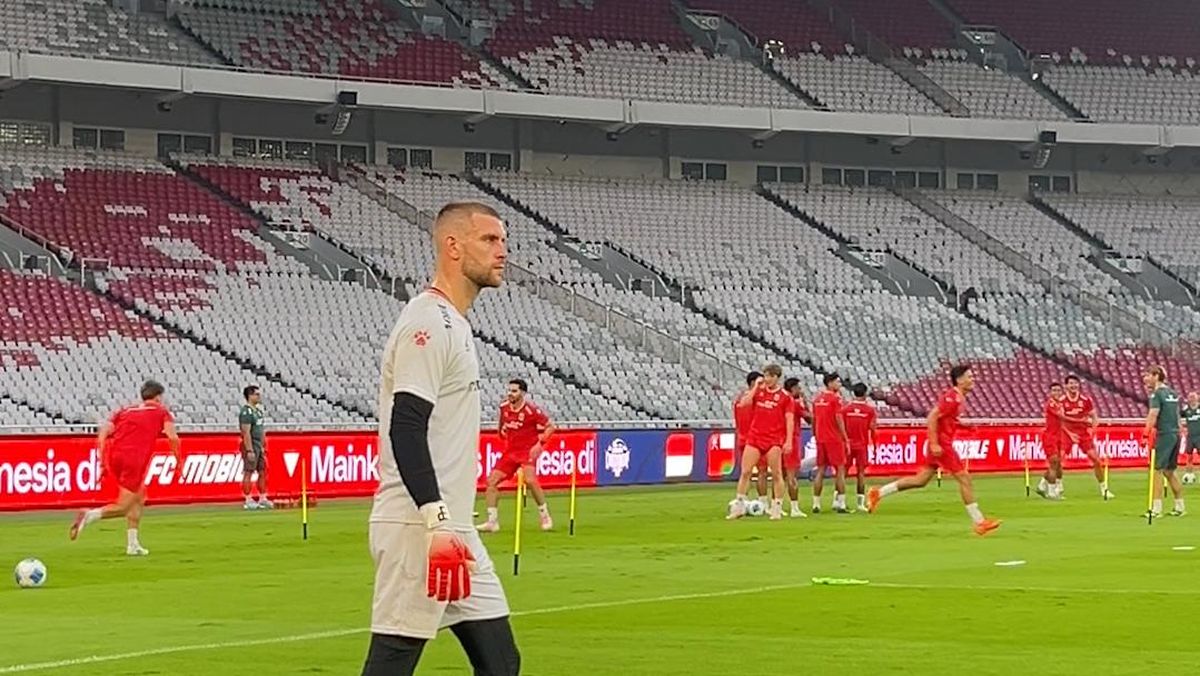 Timnas Indonesia Gelar Latihan di SUGBK Jelang Hadapi Oman