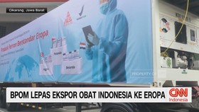 BPOM Lepas Ekspor Obat Indonesia ke Eropa