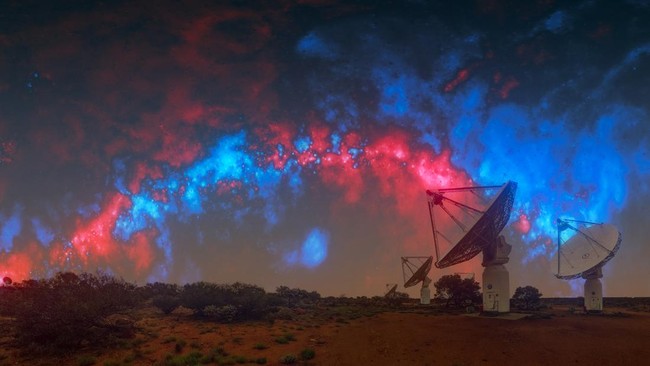 CSIRO dan SKA Observatory berhasil buat peta medan magnet alam semesta terbesar