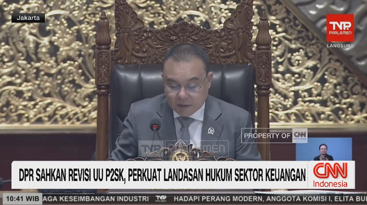 VIDEO: DPR Sahkan RUU P2SK, Perkuat Landasan Hukum Sektor Keuangan