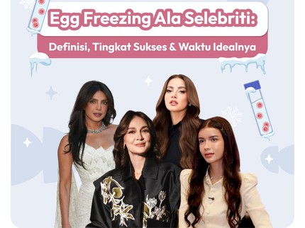 Egg Freezing Ala Selebriti: Definisi, Tingkat Sukses & Waktu Idealnya