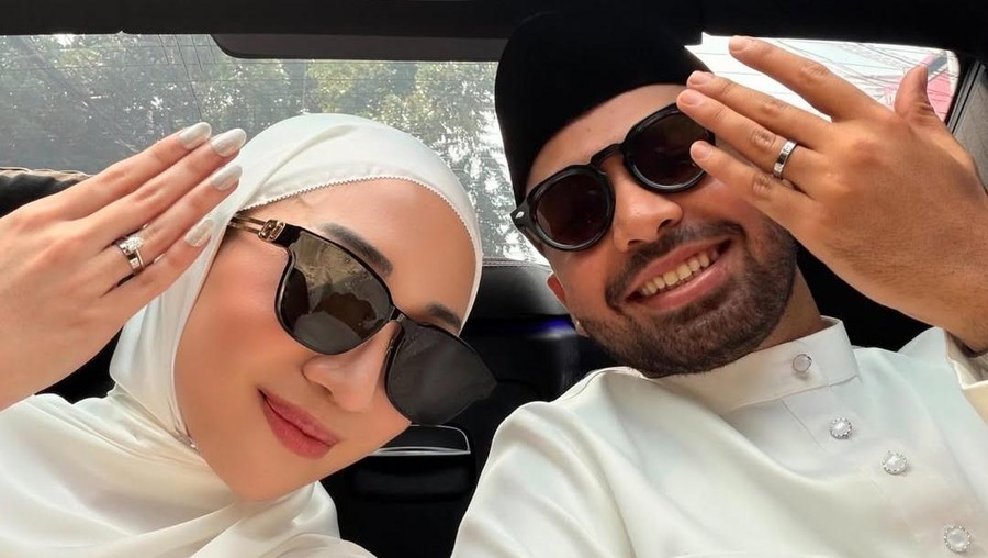 Hassan Alaydrus dan Audery Jesslyn menikah