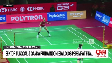 VIDEO: Sektor Tunggal dan Ganda Putra Indonesia Lolos Perempat Final