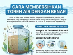 Air Keruh dan Bau dari Keran? Ini Cara Membersihkan Toren Air dengan Benar