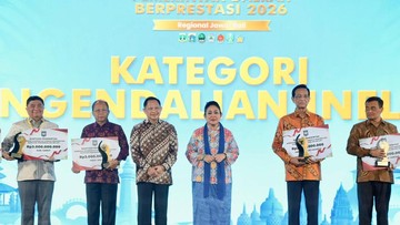 Kemendagri Beri Penghargaan Pemda Berprestasi Regional Jawa-Bali