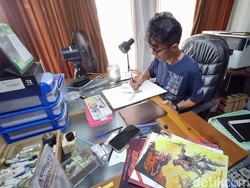 Kisah Apri Kusbiantoro Jadi Komikus Kelas Dunia Berkat Sentilan Ibu