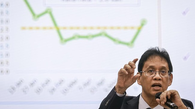 Menteri Keuangan Purbaya Yudhi Sadewa menyampaikan paparan pada konferensi pers APBN KiTa edisi Juni 2026 di Jakarta, Jumat (5/6/2026). Menteri Keuangan melaporkan Anggaran Pendapatan dan Belanja Negara (APBN) mencetak defisit sebesar Rp180,4 triliun