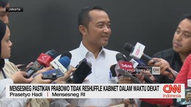 Mensesneg Pastikan Prabowo Tidak Reshuffle Kabinet dalam Waktu Dekat