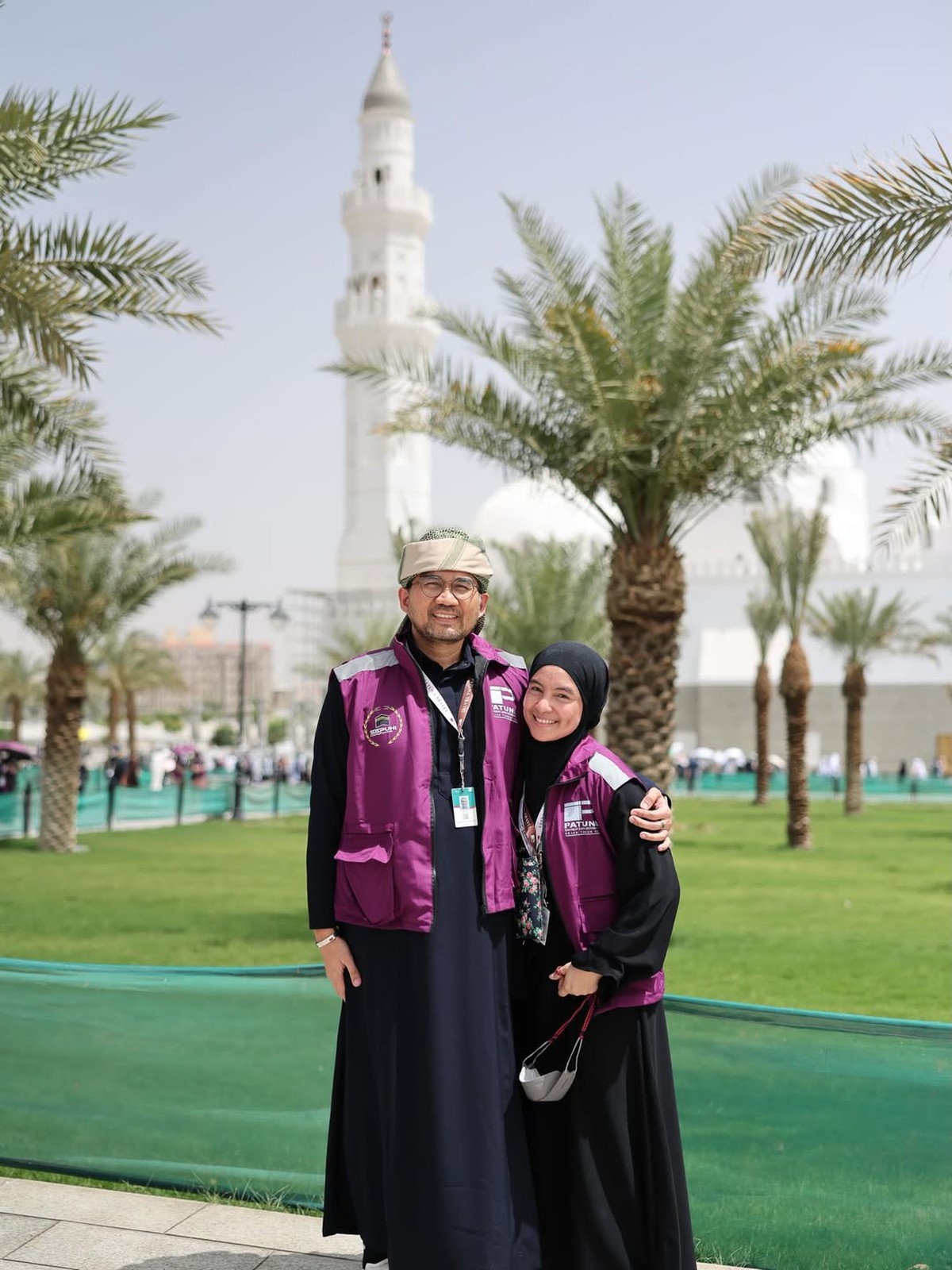 Momen Intan Nuraini Naik Haji