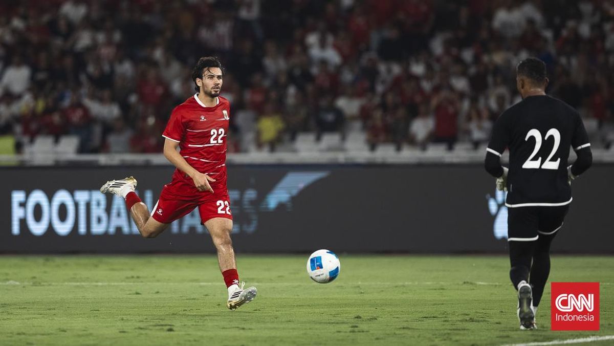 Nathan Tjoe-A-On Mencuri Perhatian di Timnas Indonesia vs Oman