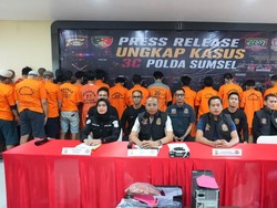 Polda Sumsel Sikat 123 Kasus Pencurian Selama Mei, 137 Tersangka Diringkus