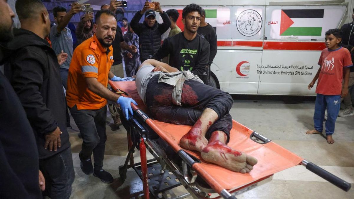 FOTO: Israel Gempur Kamp Pengungsi di Khan Younis Jalur Gaza