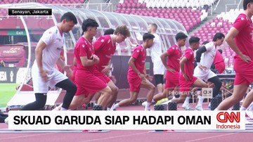 VIDEO: Timnas Indonesia Siap Tantang Oman di GBK