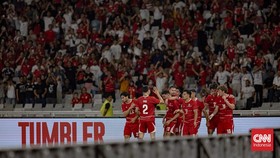 Timnas Indonesia akan menjalani laga menghadapi Mozambik, Selasa (9/6). (CNNINdonesia/Adi Maulana Ibrahim)