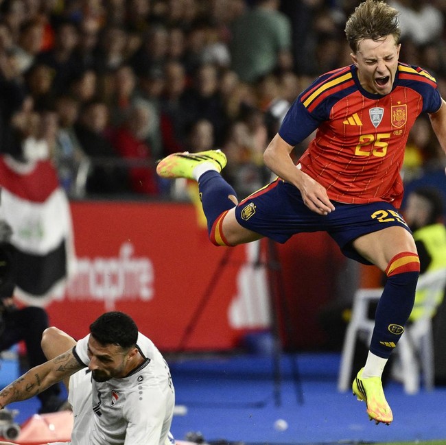 Spanyol vs Irak