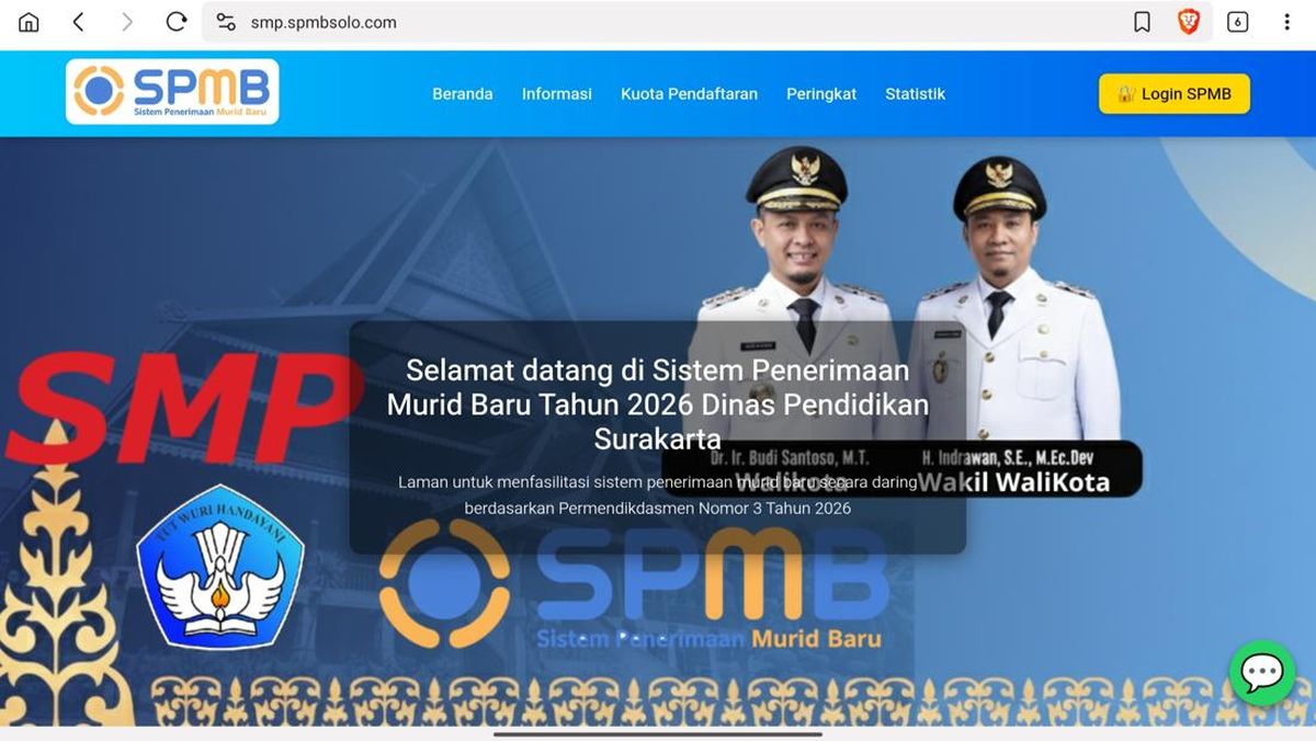 Marak Situs Palsu SPMB Solo: Minta Biaya dan Comot Foto Wali Kota