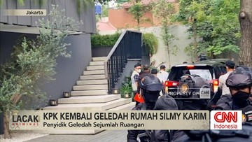 VIDEO: KPK Kembali Geledah Rumah Silmy Karim