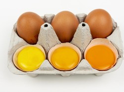 Berasal dari Jenis Ayam Sama, Kenapa Telur Omega 3 Kuningnya Beda?